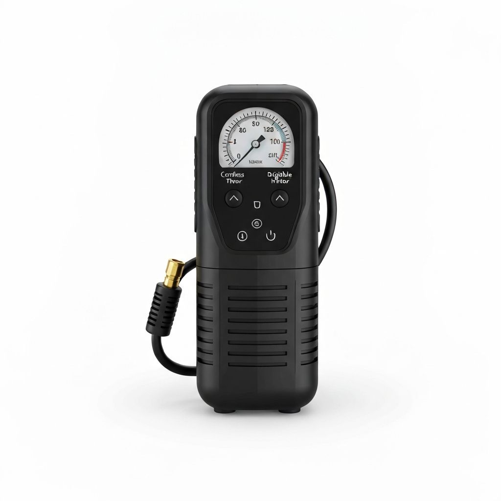 Digital Tyre Inflator Cordless